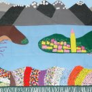 Bellagio on Lake Como Large Wall Hanging by Alina Deutsch