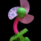 Baby Stroller/ Jogger Mini Clip-on Fan (No Led - Pink)