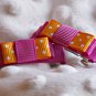 Hot Pink & Bright Orange Hair Clips
