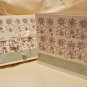 Glittered Snowflakes Blank Cards (Pack of 10)