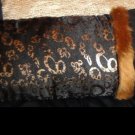 Satara Black Throw Pillow Cover