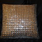 Kazana Silver Throw  Pillow Cover