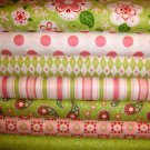 Riley Blake ~ Sugar and Spice Rag Quilt Kit 84 6" Sqs  With Instructions