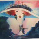 Genuine Oil Paintings - Fashionista Gal - 20"x25" - Signed-Laylas Price:$32