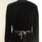DKNY Black Velvet Organdy Silk Ruffle Jacket New With Tags MSRP:$395-Layla's Price:$59.00-Size:6