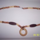 Necklace - wood beads