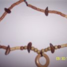 Necklace - wood bead