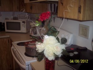 wedding floral arrangement