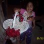 Wedding flower girl basket