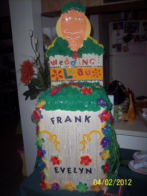Wedding gift card box