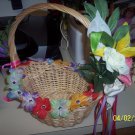 flower girl basket hawaiian theme