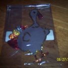 paper turkey embellishment for scrapbook