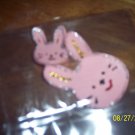 Pair of bunnies embellishment