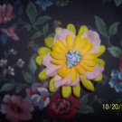 floral hair comb