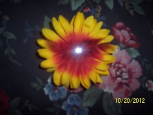 floral hair accessory