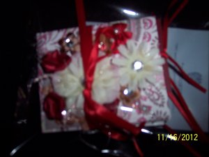 red and white mini album