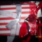 red and white striped mini album