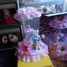 Birthday centerpiece for a girl