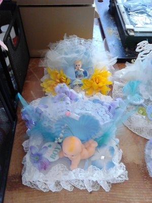 baby shower centerpiece