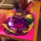 Mardi Gras party centerpiece