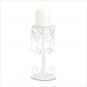Elegant beaded candleholder