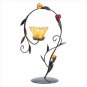 Amber Lotus candleholder