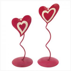 Sweetheart tealight holders