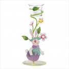 Bunny and Blooms candleholder