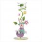 Bunny and Blooms candleholder