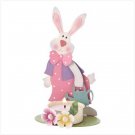 Bunny Gardener candleholder