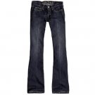Generic Denim Women/ Lady Stretch Jean Elastic Waist Dark Blue