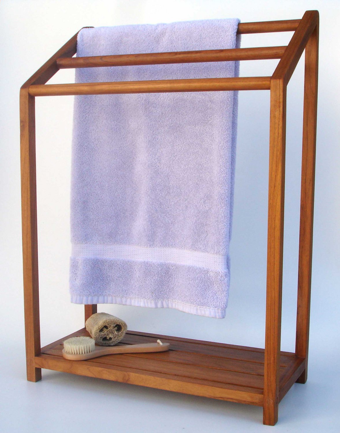 Teak Towel Stand 325