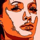 8x10 Angelina Jolie Popart Print Celebrity Pop Art Picture