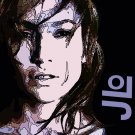 8x10 JLo Jenifer Lopez Popart Print Celebrity Pop Art Picture