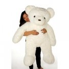 Beverly Hills Teddy Bear Deluxe 36" White Belvedere Bear