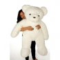 Beverly Hills Teddy Bear Deluxe 36" White Belvedere Bear