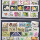 50 Different FLOWER stamps