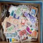 250 Grams shipping weight of off paper Worldwide Stamps, mainly different