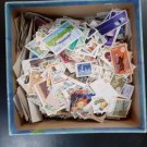 100 Grams shipping weight of off paper Worldwide Stamps, mostly different