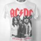 AC-DC white   Rockers   T-shirt S  free shipping