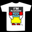 T-shirt I'M Available design