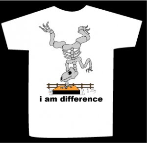 T-shirt i am difference design