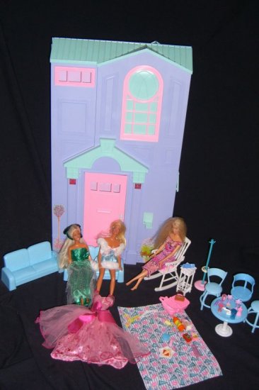 barbie city pretty townhouse