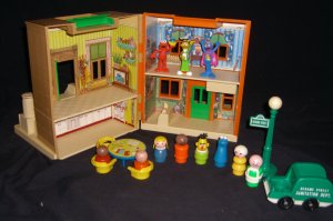 playskool sesame street playset