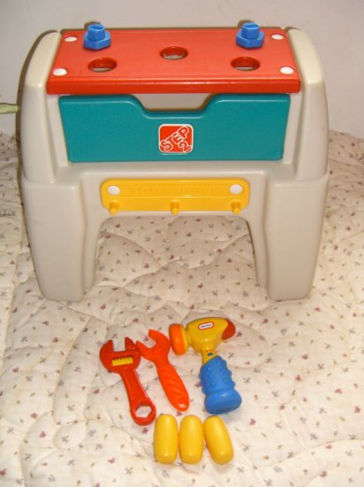 Step 2 Tool Bench Toolbench w/Tools Baby Toddlers