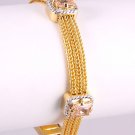 CUBIC ZIRCONIA LATCH BRACELET