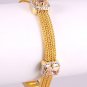 CUBIC ZIRCONIA LATCH BRACELET