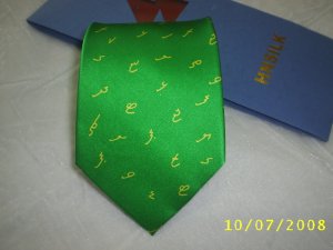 silk tie