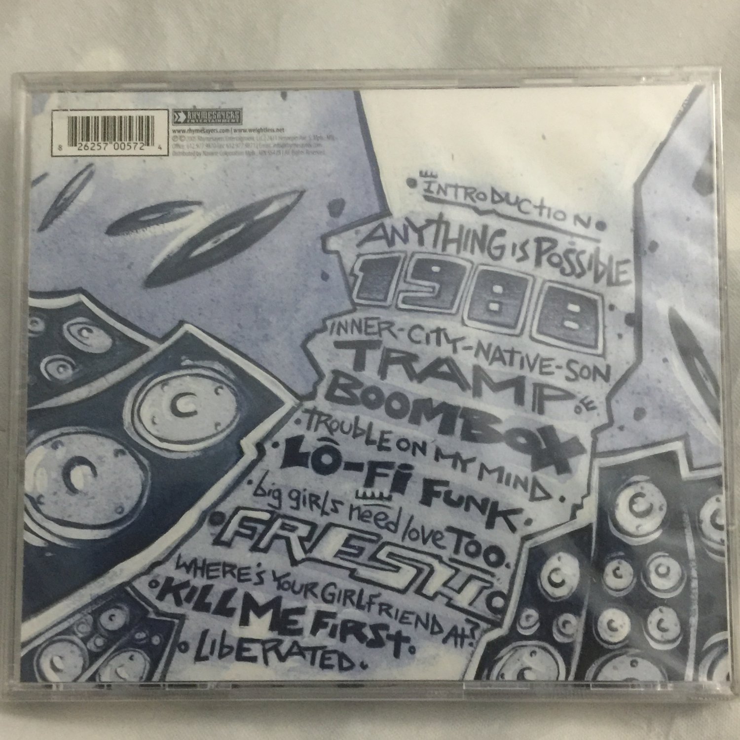 RS0057CD - Blueprint - 1988 (CD) RHYMESAYERS ENTERTAINMENT