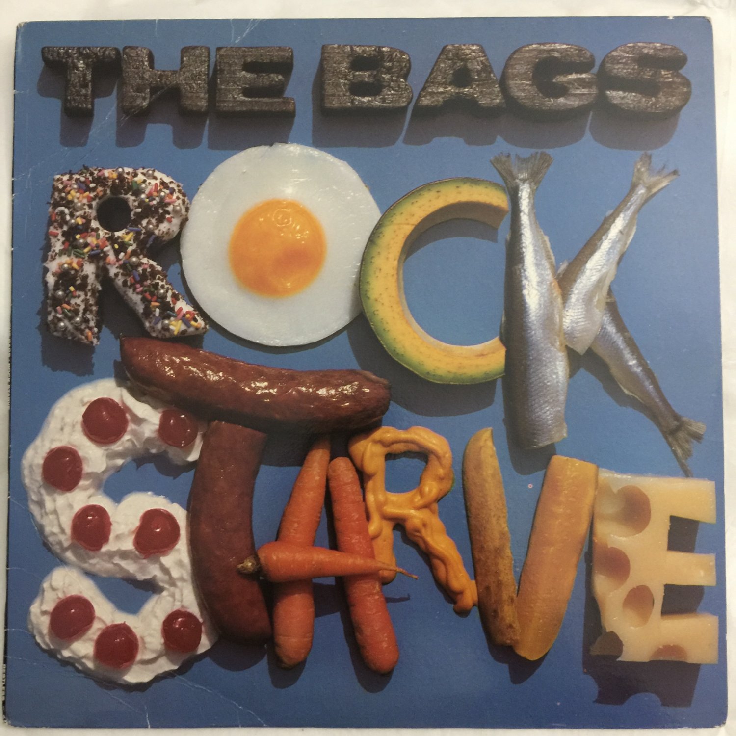 722331LP - The Bags - Rock Starve (LP) RESTLESS RECORDS
